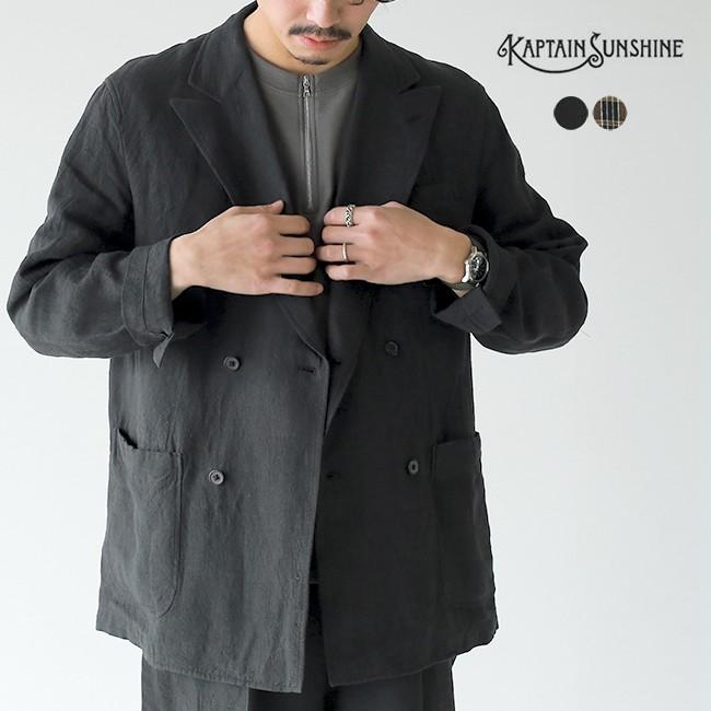 キャプテンサンシャイン Kaptain Sunshine リビエラ ジャケットriviera Jacket リネンシルク ダブルブレスト Kssjk05 送料無料 Kapta Kssjk05 Crouka Yahoo 店 通販 Yahoo ショッピング