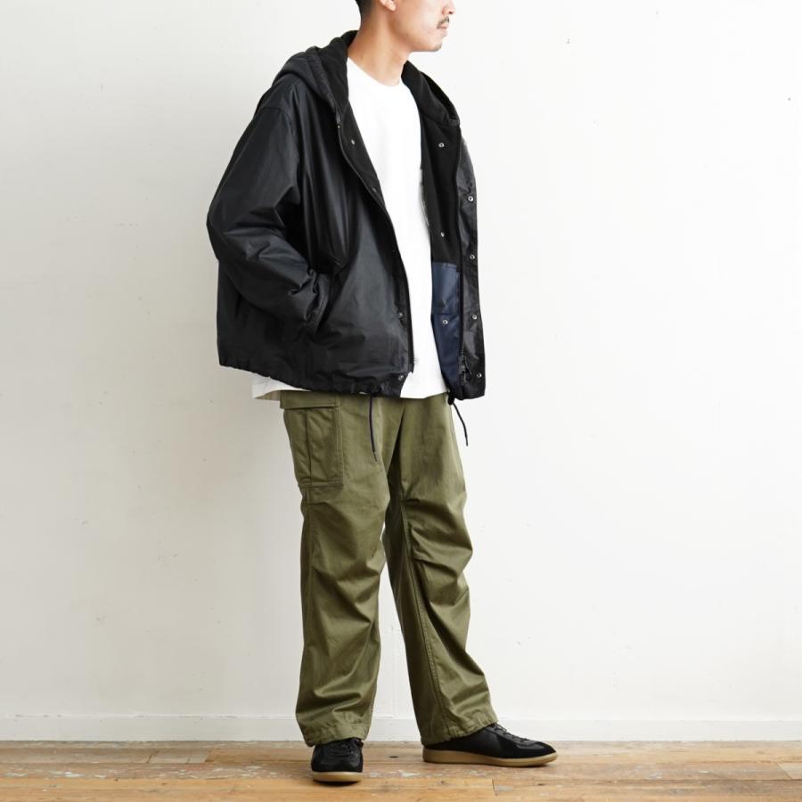 キャプテンサンシャイン×バブアー KAPTAIN SUNSHINE × Barbour フーディー ジャケットメンズ KS21FBB01｜crouka｜03