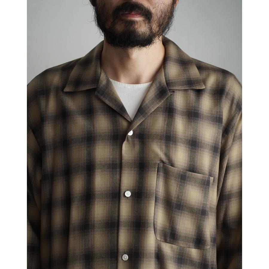 Kaptain Sunshine キャプテンサンシャイン シャツ ウール