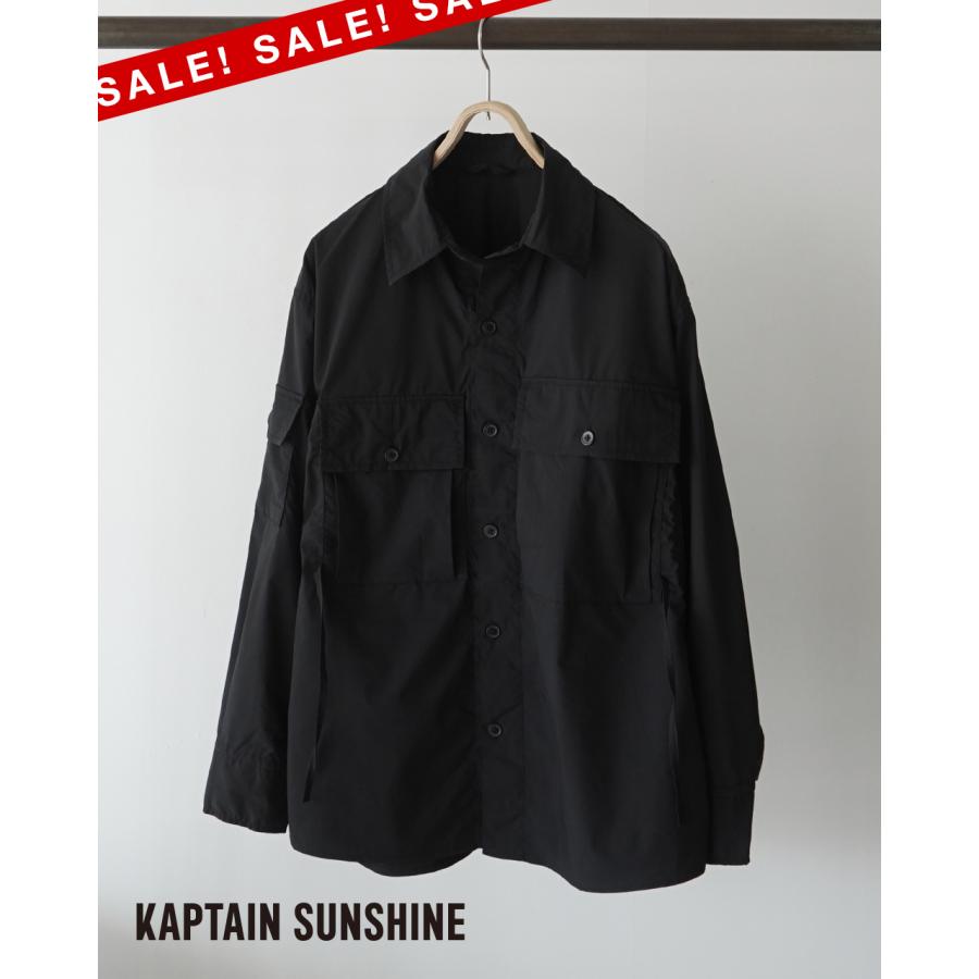 KAPTAIN SUNSHINE Silk Jacket シャツジャケット Kaptain Sunshine アウトレット！キャプテンサンシャイン