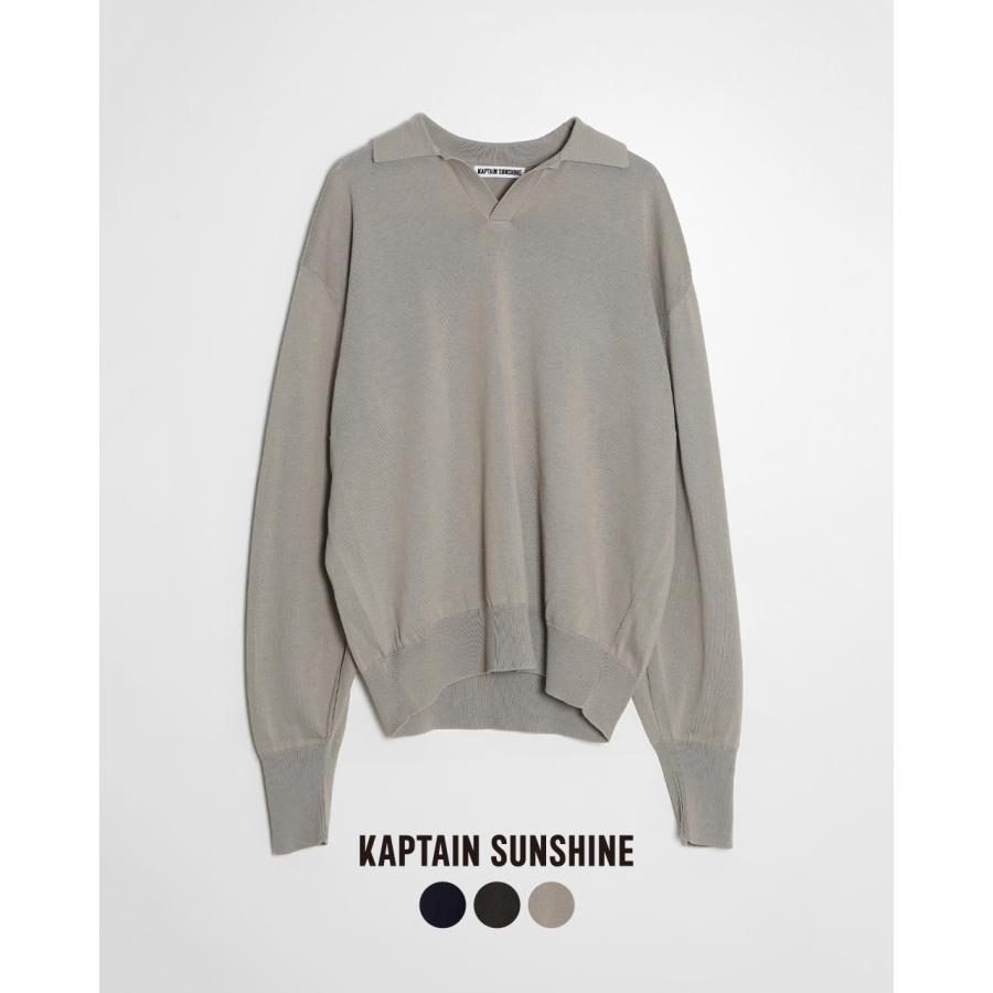 Kaptain Sunshine キャプテンサンシャイン コットンニット Kaptain Sunshine キャプテンサンシャイン コットンニット