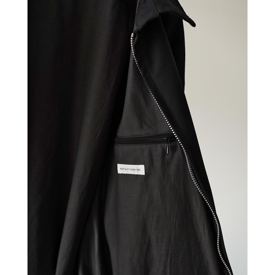 期間限定！ポイント10倍 キャプテンサンシャイン KAPTAIN SUNSHINE ブルゾン ウールポプリン ジップブルゾン メンズ Wool Poplin Zip Blouson KS26SJK09の画像