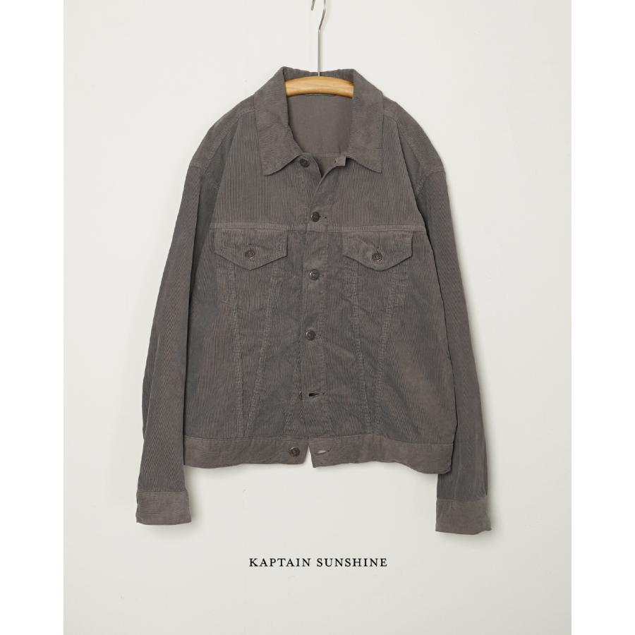 [新品] KAPTAIN SUNSHINE コーデュロイ キャプテンサンシャイン Kaptain Sunshine（キャプテン サンシャイン） コットンコーデュロイ T