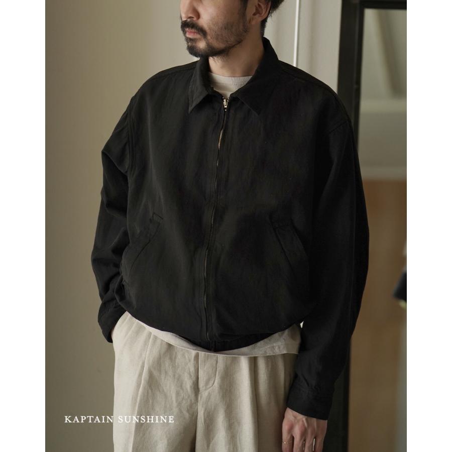 KAPTAIN SUNSHINE キャプテンサンシャイン.ZipBlouson Kaptain Sunshine（キャプテン サンシャイン） ギャバジン ジップ