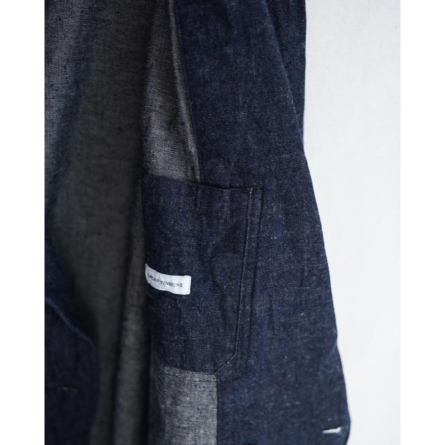 キャプテンサンシャイン KAPTAIN SUNSHINE コットンリネンデニムDBテイクイージージャケット メンズ Cotton Linen Denim DB Take Easy Jacket KS26SJK33の画像