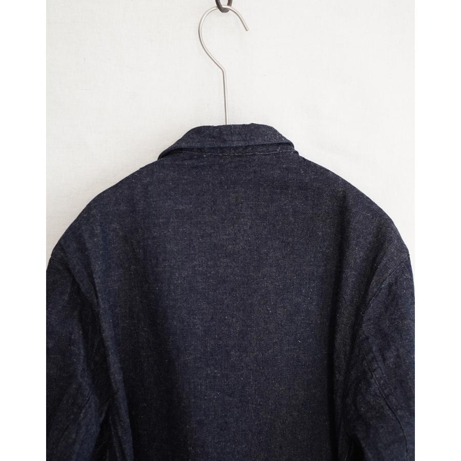 キャプテンサンシャイン KAPTAIN SUNSHINE コットンリネンデニムDBテイクイージージャケット メンズ Cotton Linen Denim DB Take Easy Jacket KS26SJK33の画像