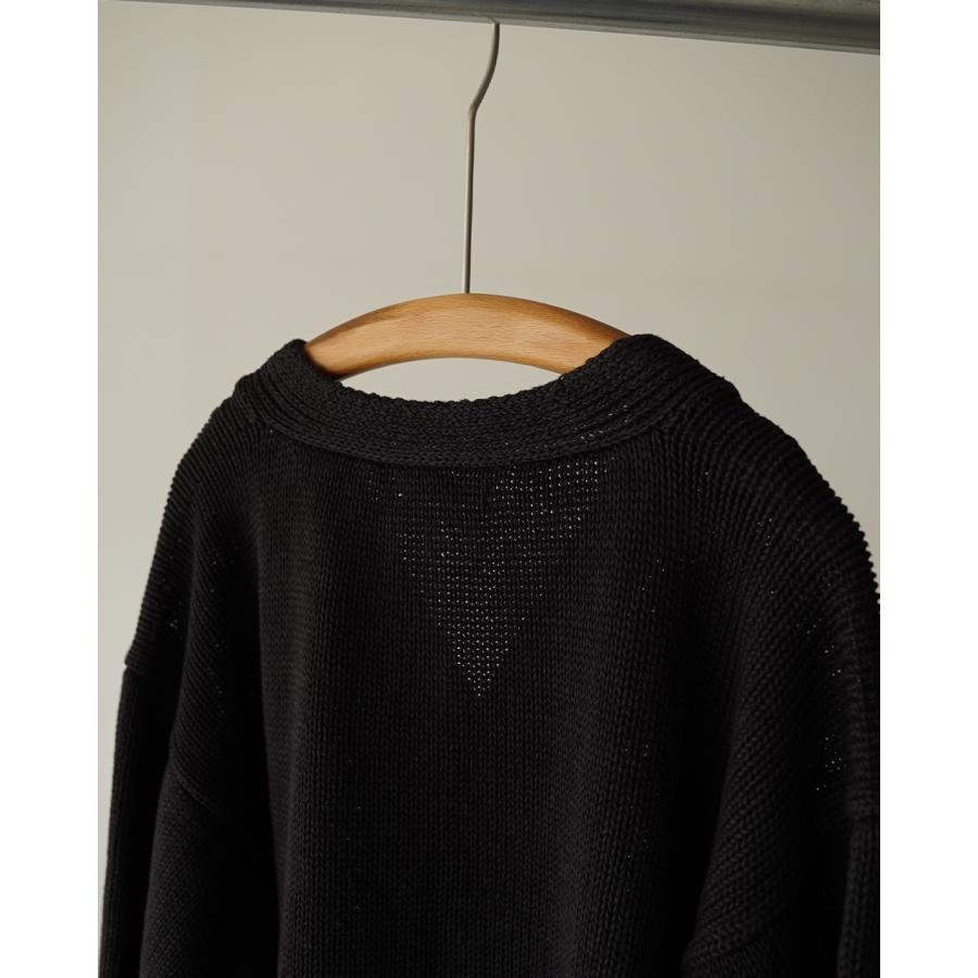 キャプテンサンシャイン KAPTAIN SUNSHINE カーディガン コットン和紙ハンドフレームカーディガン メンズ Cotton Washi Hand Frame Cardigan KS26SKN01の画像
