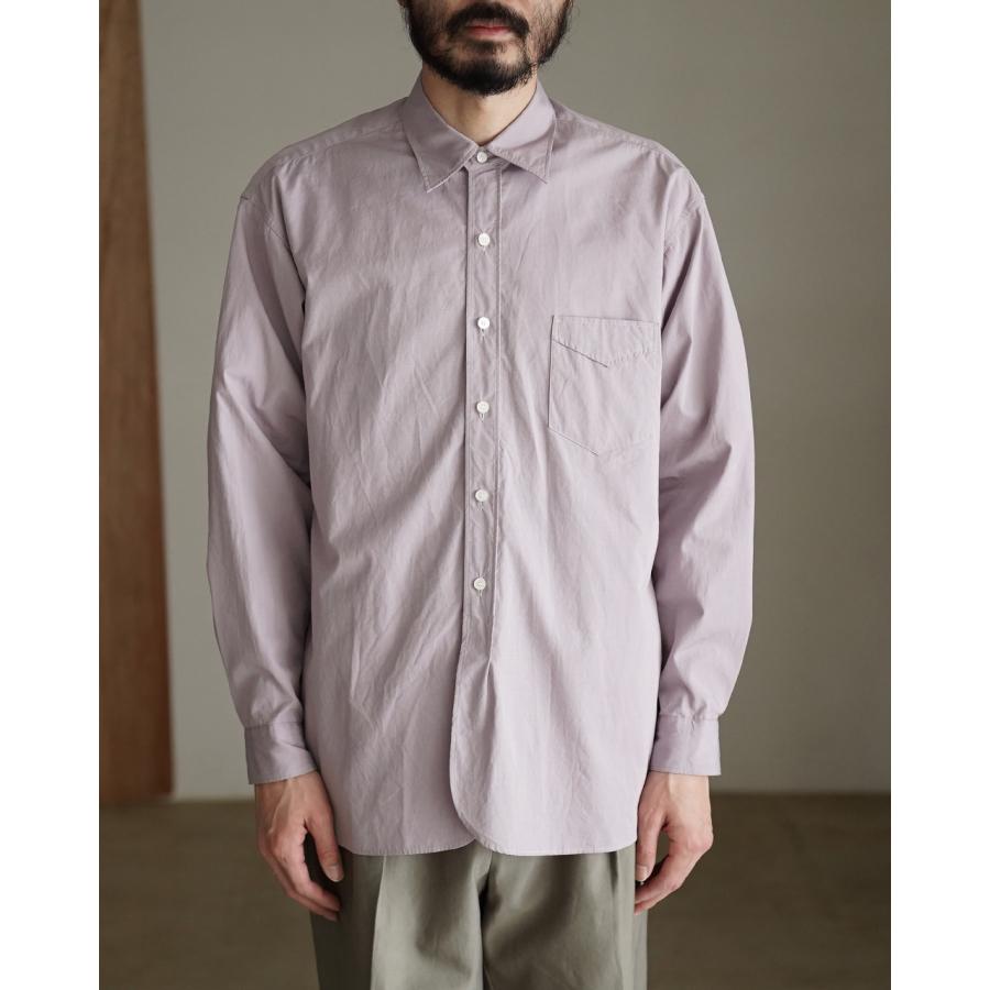 KAPTAIN SUNSHINE 26SS ハケメシャンブレー シャツ Kaptain Sunshine（キャプテン サンシャイン） シャツ ハケメ