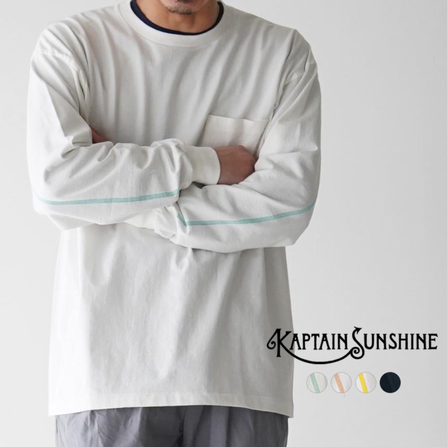 キャプテンサンシャイン KAPTAIN SUNSHINE ウエストコースト ロングスリーブ KS21SCS09｜crouka