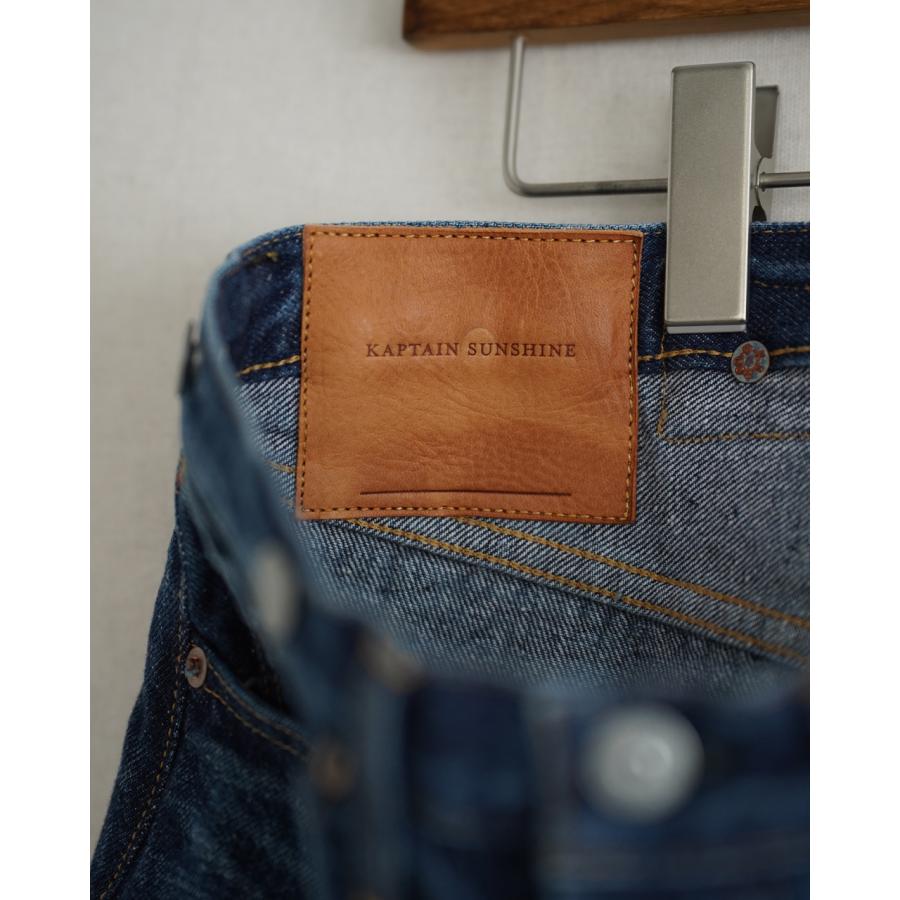 キャプテンサンシャイン KAPTAIN SUNSHINE ストレート デニムパンツ メンズ 1930 Straight Denim Pants 13.5oz KSBS203DZ 【レビュー企画対象】の画像