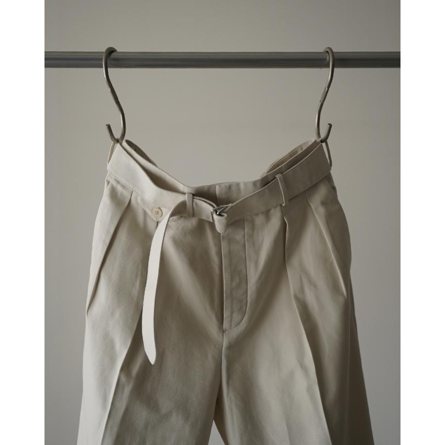 キャプテンサンシャイン KAPTAIN SUNSHINE スラックス トラウザー ベルテッド リビエラパンツ メンズ Belted Riviera Pants KSBSPT02【レビュー企画】の画像