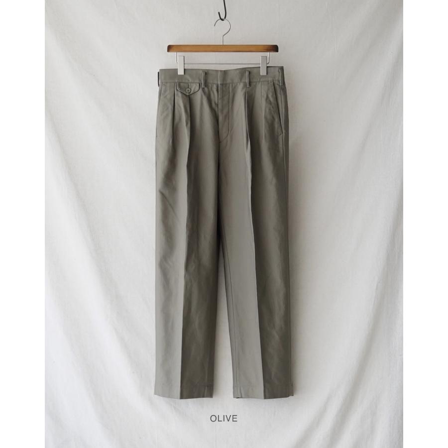キャプテンサンシャイン KAPTAIN SUNSHINE スラックス トラウザー ベルテッド リビエラパンツ メンズ Belted Riviera Pants KSBSPT02【レビュー企画】の画像