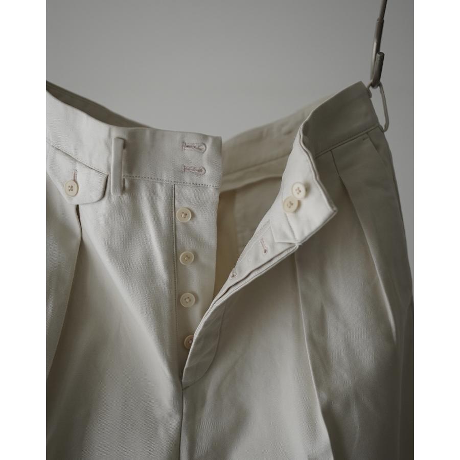 キャプテンサンシャイン KAPTAIN SUNSHINE スラックス トラウザー ベルテッド リビエラパンツ メンズ Belted Riviera Pants KSBSPT02【レビュー企画】の画像