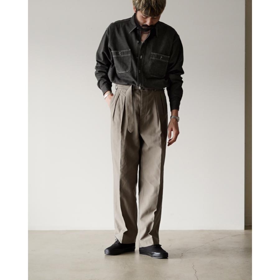 Kaptain Sunshine（キャプテン サンシャイン） ワークシャツ メンズ