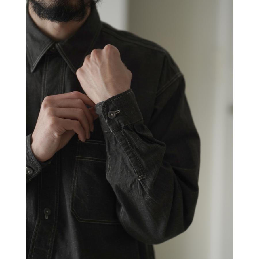 キャプテンサンシャイン KAPTAIN SUNSHINE ワークシャツ メンズ Work Shirt KSBSSH03の画像