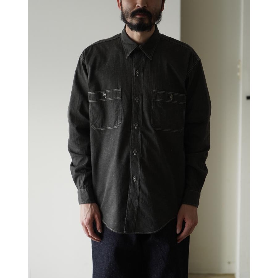 キャプテンサンシャイン KAPTAIN SUNSHINE ワークシャツ メンズ Work Shirt KSBSSH03の画像