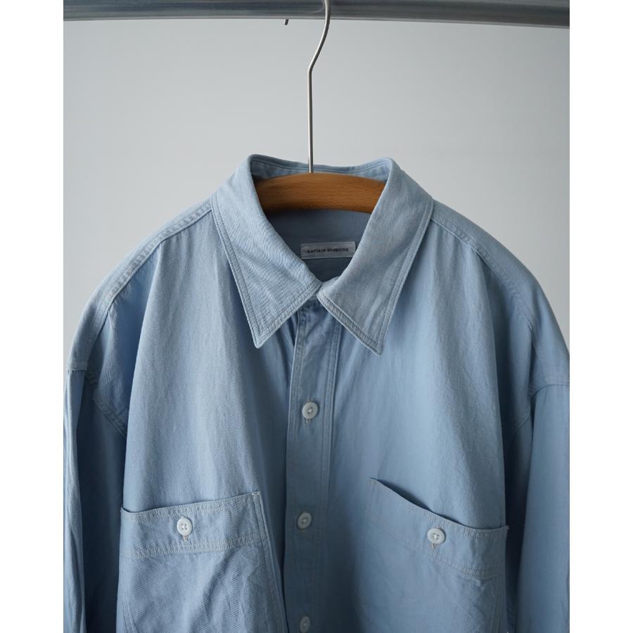 キャプテンサンシャイン KAPTAIN SUNSHINE ワークシャツ メンズ Work Shirt KSBSSH03の画像