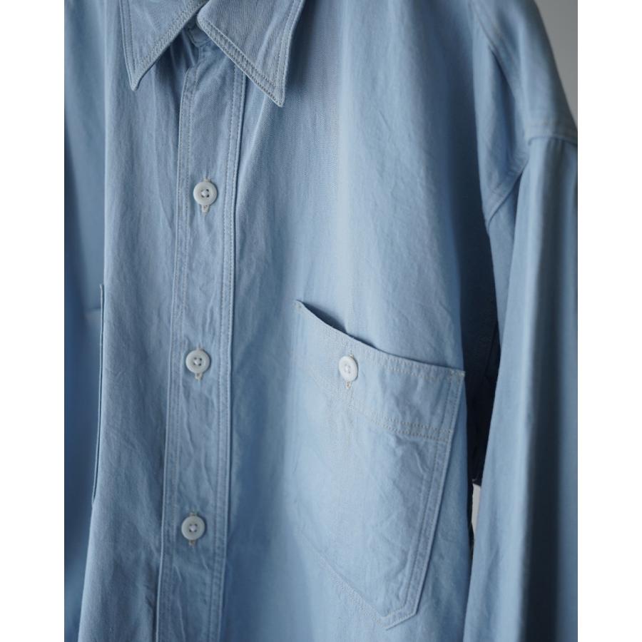 キャプテンサンシャイン KAPTAIN SUNSHINE ワークシャツ メンズ Work Shirt KSBSSH03の画像