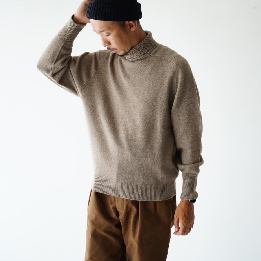 キャプテンサンシャイン KAPTAIN SUNSHINE オールカシミア ハイネック