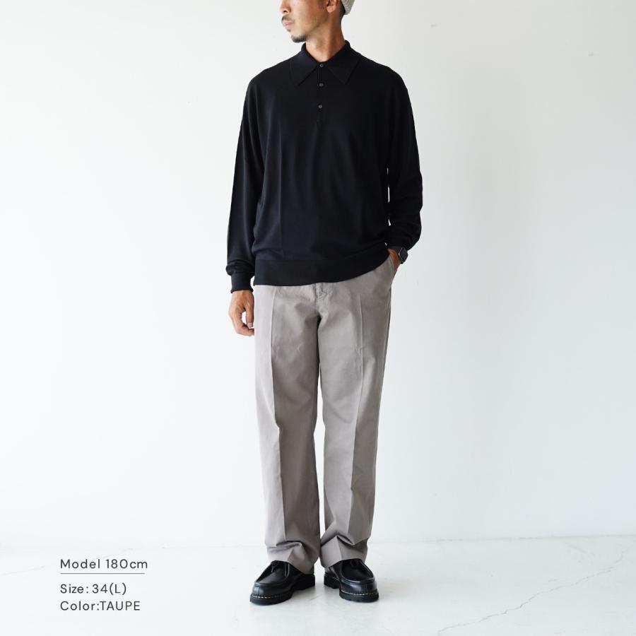 キャプテンサンシャイン KAPTAIN SUNSHINE ガーメントダイ サイドシームレス パンツ Garment Dyed Scottish Sideseemless Trousers 2022秋冬 KS22FPT11 セール｜crouka｜11