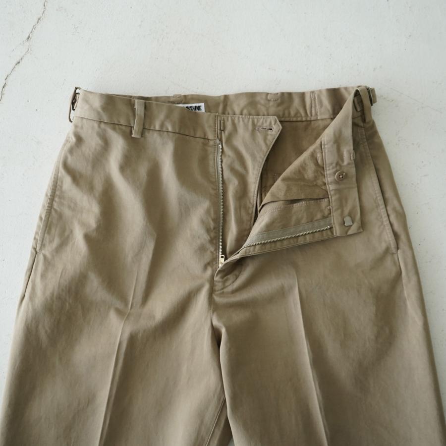 キャプテンサンシャイン KAPTAIN SUNSHINE ガーメントダイ サイドシームレス パンツ Garment Dyed Scottish Sideseemless Trousers 2022秋冬 KS22FPT11 セール｜crouka｜05