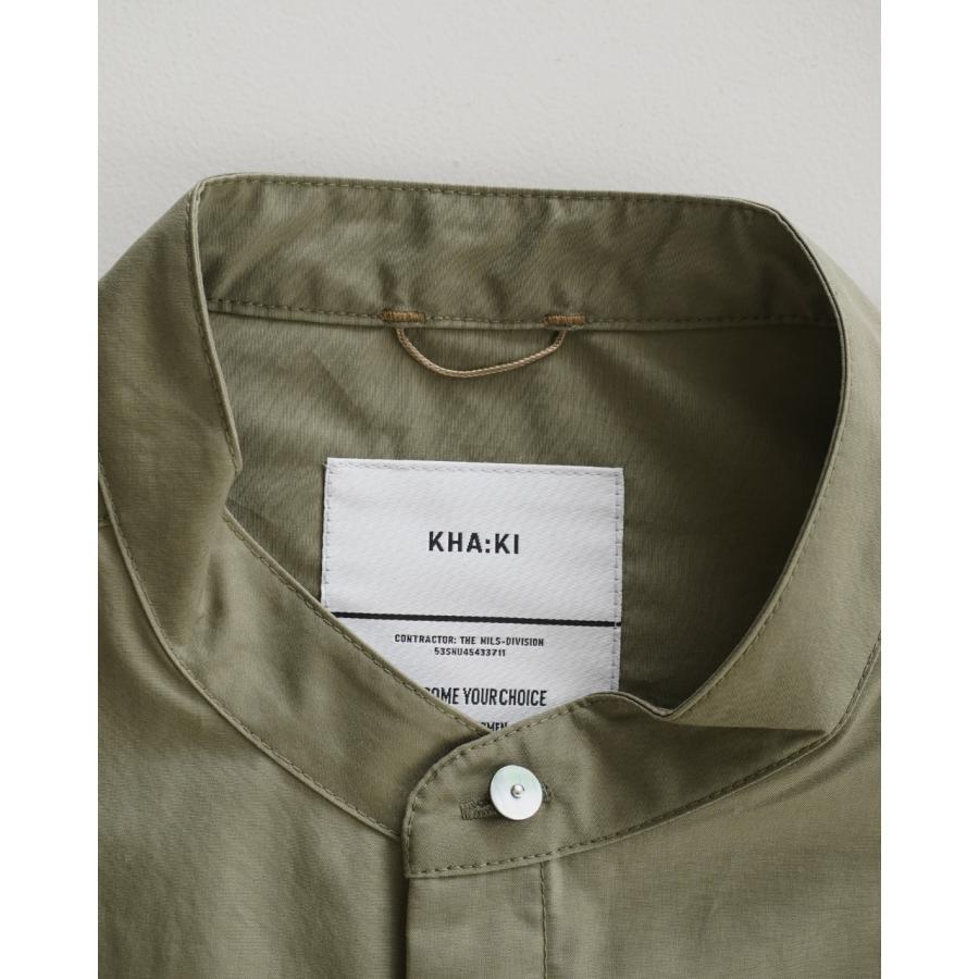 kha:ki（カーキ） シャツ フライフロントボリュームシャツ レディース