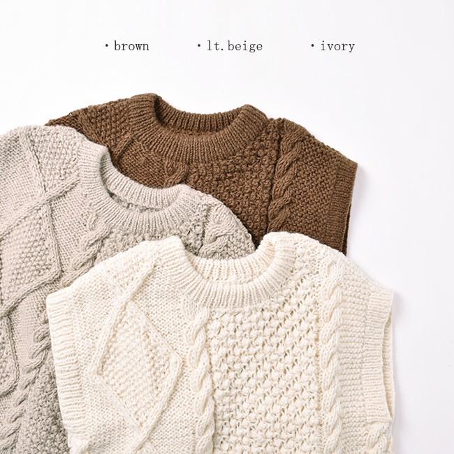 カーキ Kha Ki ハンド ニット ベスト Hand Knit Vest 手編み 極太毛糸 ベスト レディース トップス アウター Kil 19fkn25 送料無料 Khaki 19fkn25 Crouka Yahoo 店 通販 Yahoo ショッピング