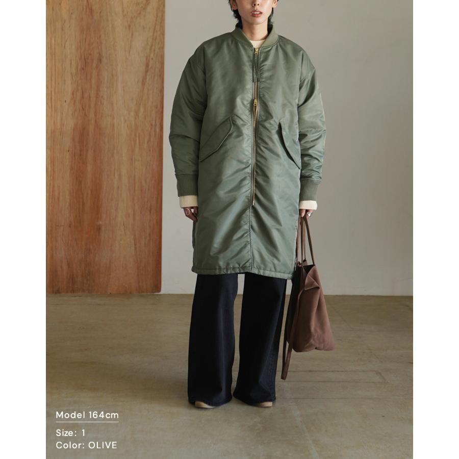 kha:ki（カーキ） 【ポイント15倍】カーキ KHA:KI MA-1 コート ロング