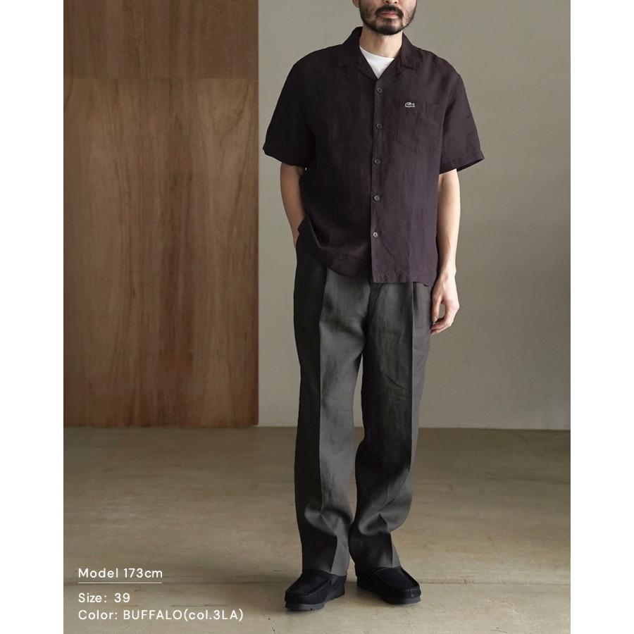 LACOSTE（ラコステ） シャツ リネン オープンカラーシャツ メンズ