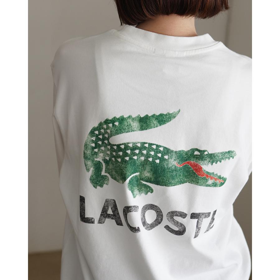 LACOSTE（ラコステ） LACOSTE Tシャツ ビンテージロゴ Tシャツ ユニ