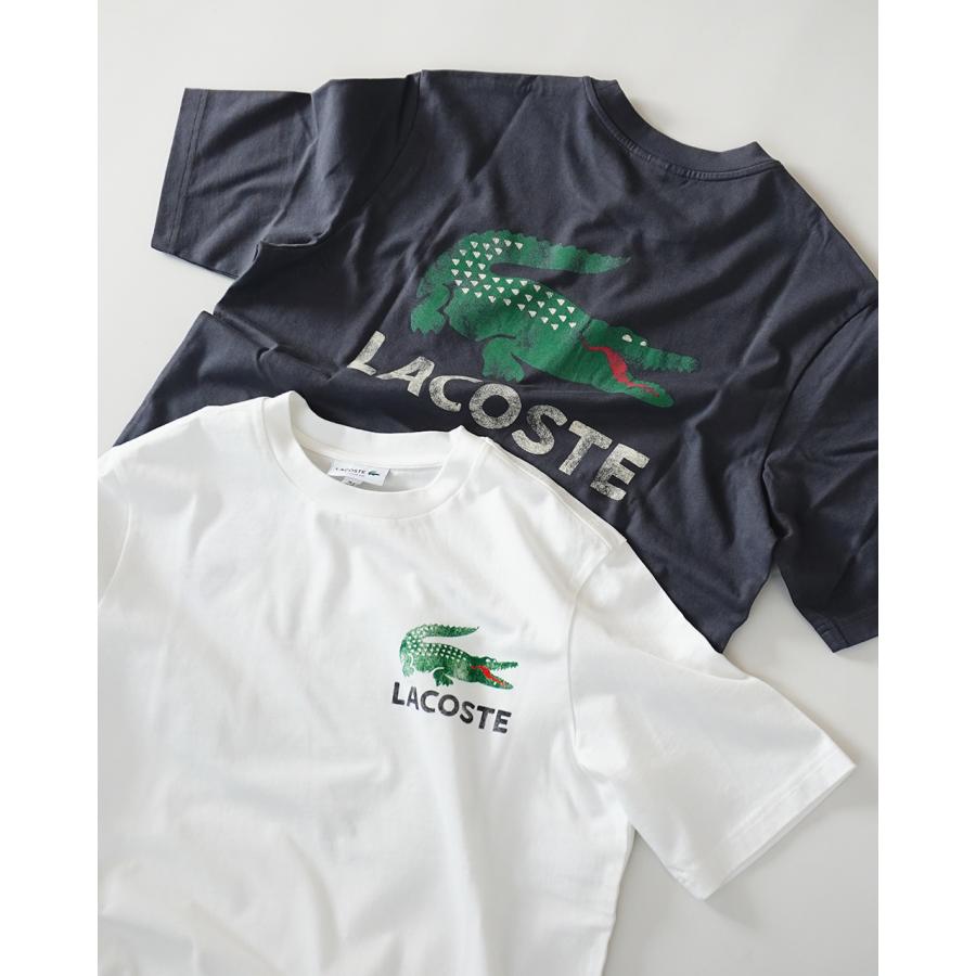 LACOSTE（ラコステ） LACOSTE Tシャツ ビンテージロゴ Tシャツ ユニ