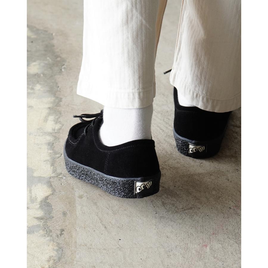 ⭐︎last resort ab黒 スエード モカシンシューズ27.5cm Last Resort AB（ラストリゾート・エービー） ラストリゾート エービー