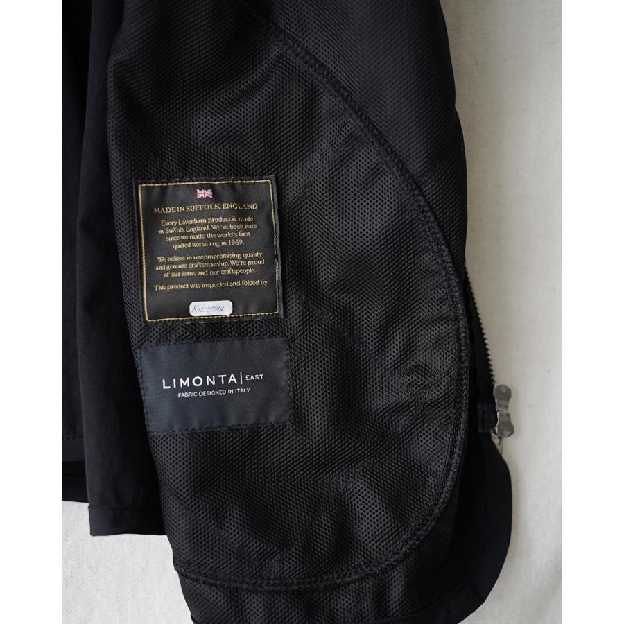 LAVENHAM（ラベンハム） ベスト ジレ ブラックエディション ジップ