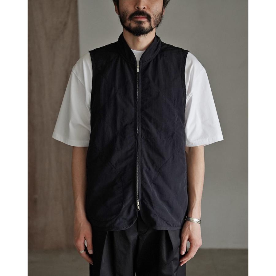 LAVENHAM（ラベンハム） ベスト ジレ ブラックエディション ジップ
