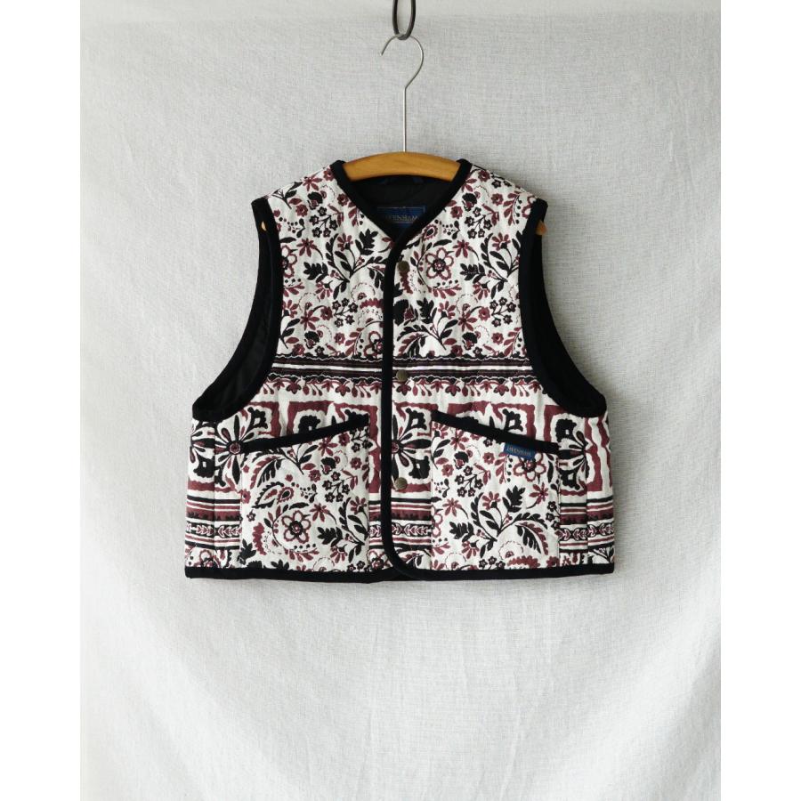 LAVENHAM（ラベンハム） ジレ ジャカード クロップド ソーンハム