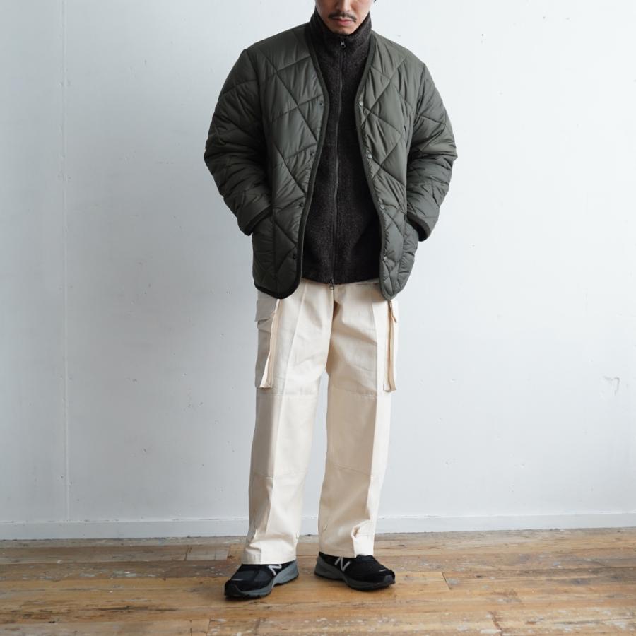 ラベンハム LAVENHAM ビッグキルト カラーレス ジャケット BIG QUILT COLLARLESS JACKET MENS メンズ