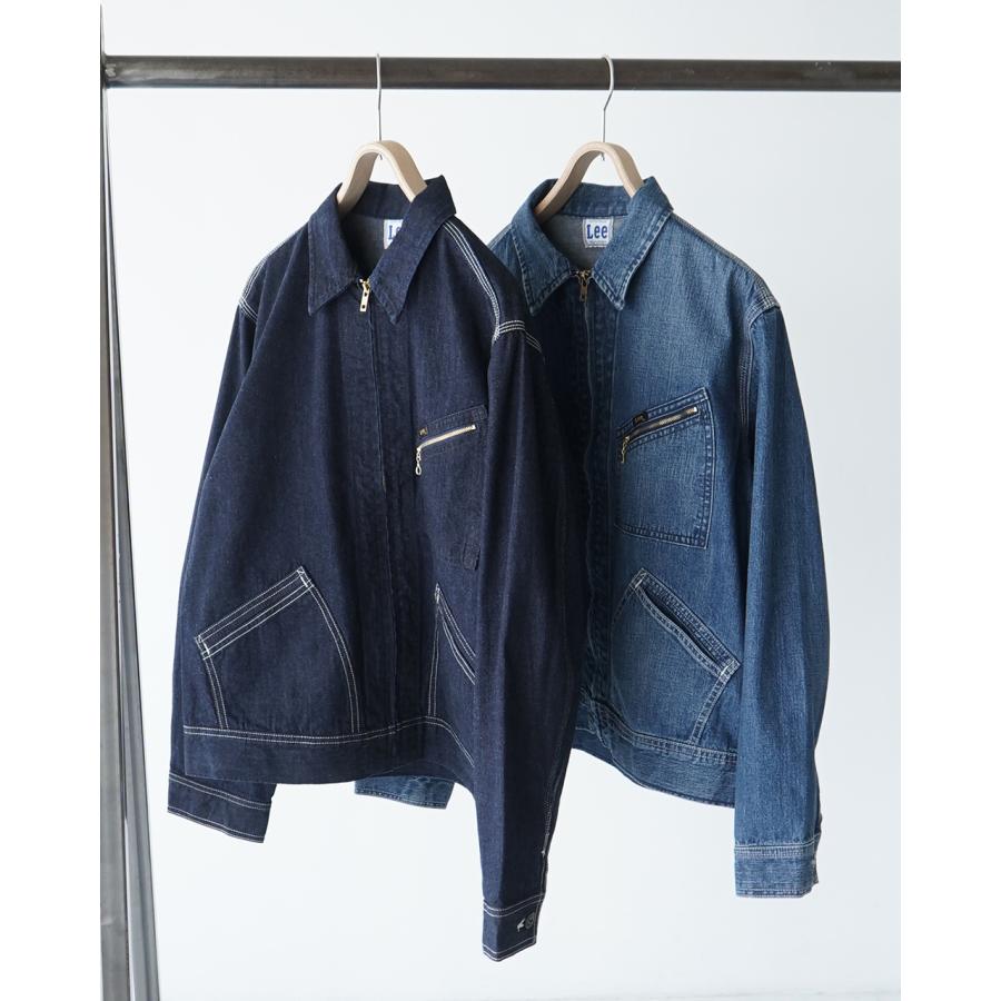 Lee SALE リー デニムジャケット ジップアップ ブルゾン メンズ Lee SALE リー デニムジャケット ジップアップ ブルゾン メンズ