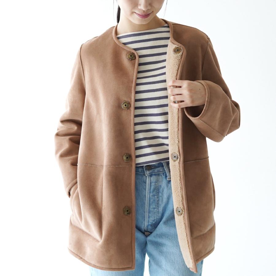 LE GLAZIK（ルグラジック） ル グラジック フェイクムートン コート