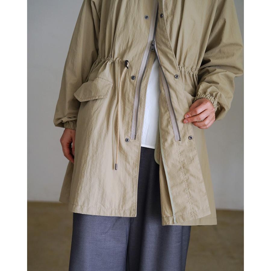 LE GLAZIK（ルグラジック） ル グラジック コート ナイロン ノーカラー