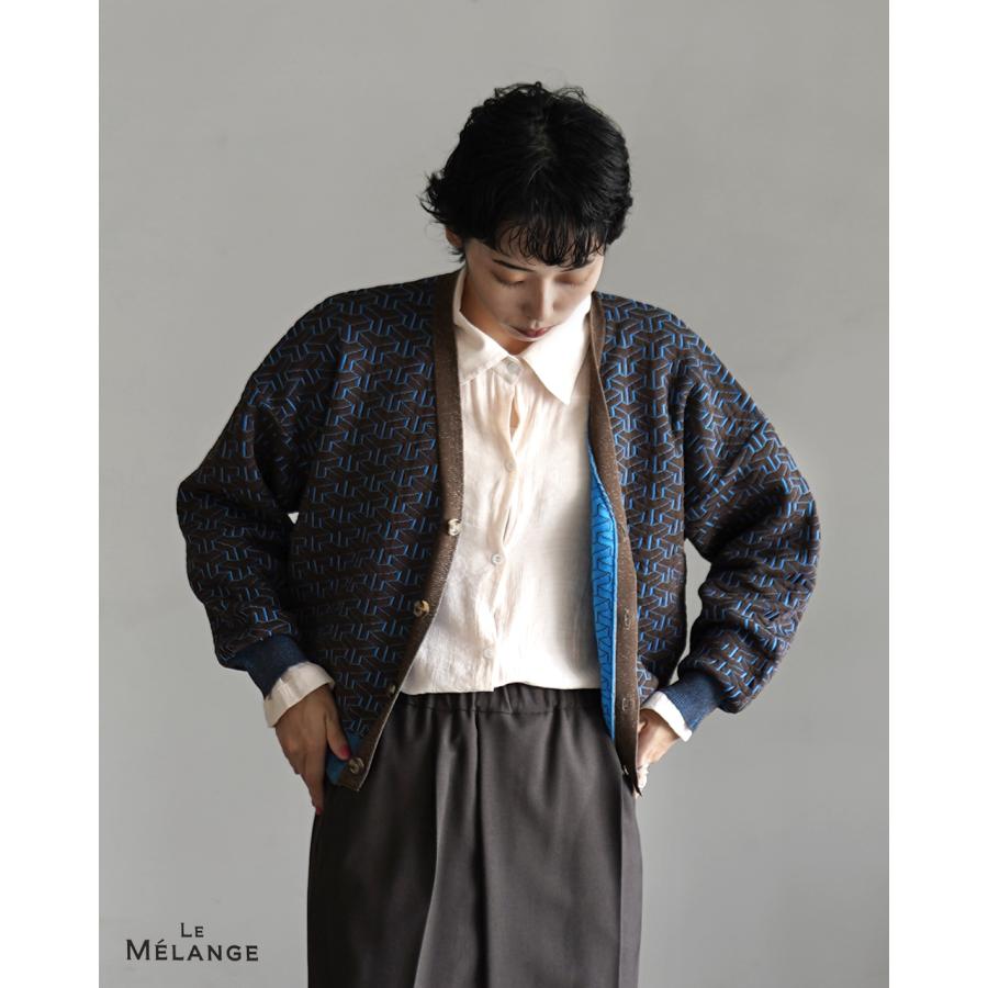 Le Melange（ル・メランジュ） ルメランジェ カーディガン Vネック