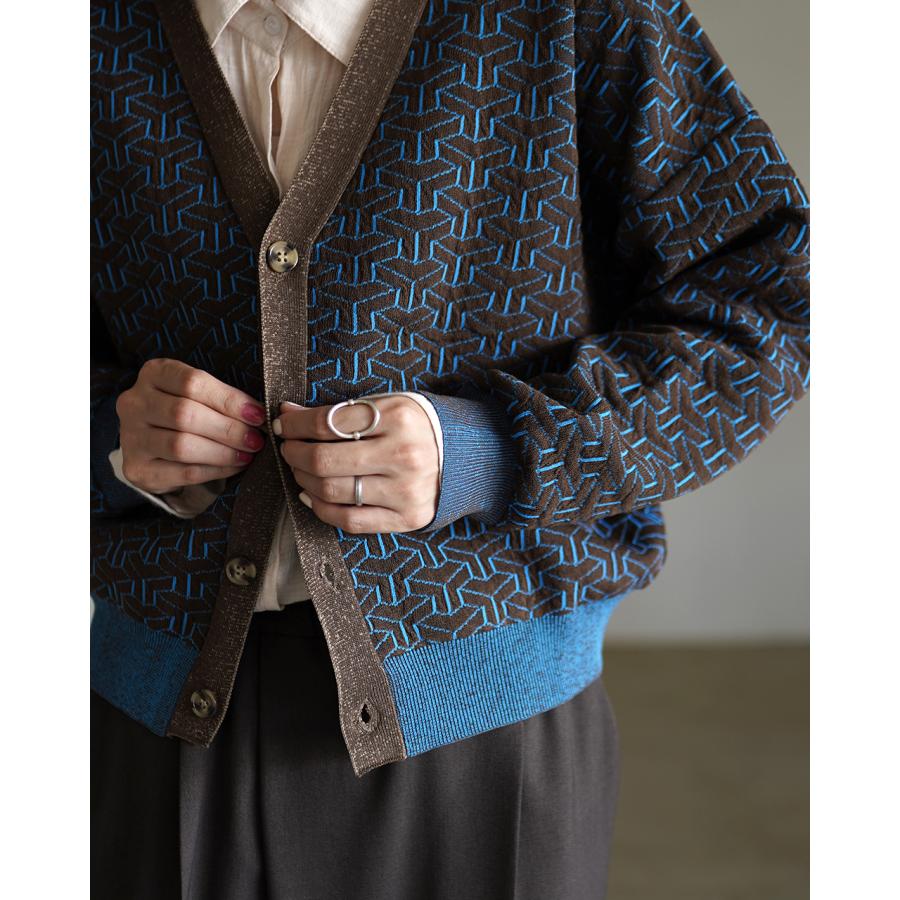 Le Melange（ル・メランジュ） ルメランジェ カーディガン Vネック