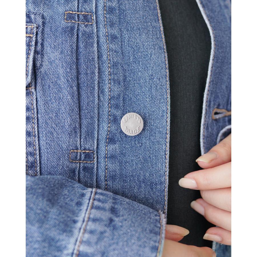ルメランジュ ルメランジェ Le Melange デニムジャケット DENIM JACKET