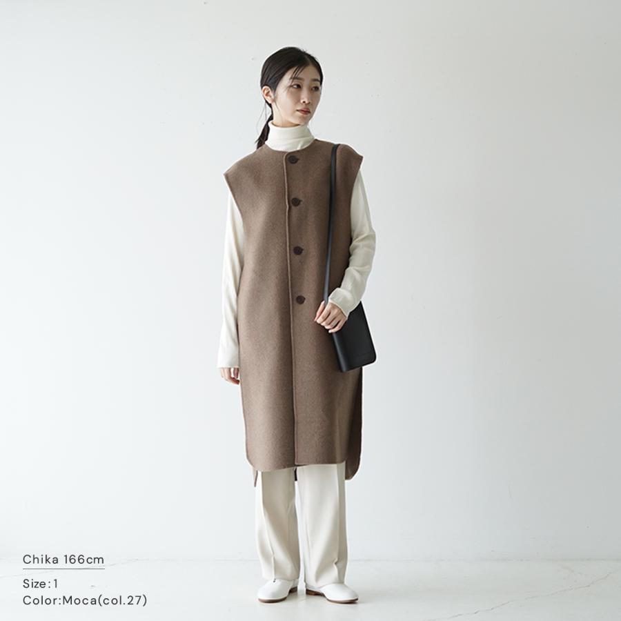 ロエフ LOEFF ビーバー メルトン ロング ジレ Beaver Melton Long 
