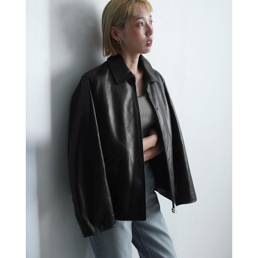 LOEFF SALE ロエフ ラム レザー バイカー ジャケット LFU LAMB LOEFF SALE ロエフ ラム レザー バイカー ジャケット LFU LAMB