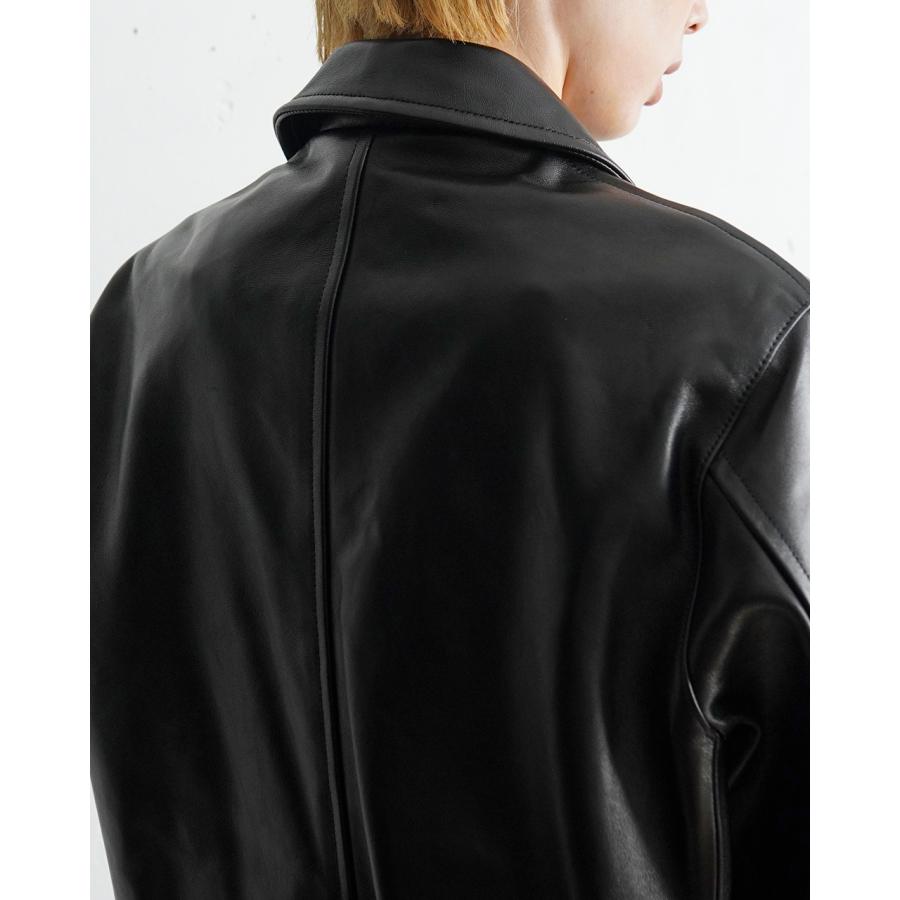 LOEFF SALE ロエフ ラム レザー バイカー ジャケット LFU LAMB LOEFF SALE ロエフ ラム レザー バイカー ジャケット LFU LAMB