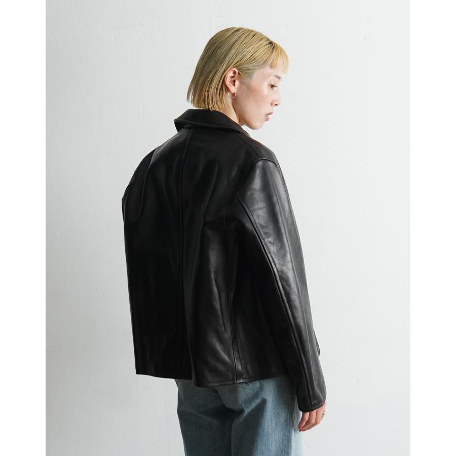 LOEFF SALE ロエフ ラム レザー バイカー ジャケット LFU LAMB LOEFF SALE ロエフ ラム レザー バイカー ジャケット LFU LAMB