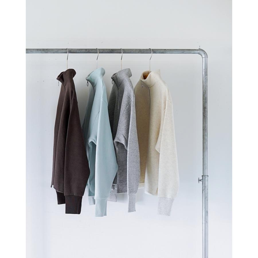 NEPLA. ALAIN ZIP P/O KNIT OK048-5Aライトグレー nokcha original