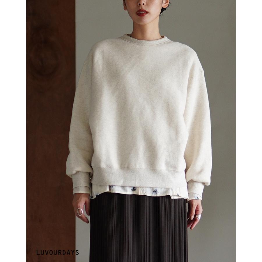 SALE！ラブアワーデイズ Luvourdays スウェット プルオーバー クルー