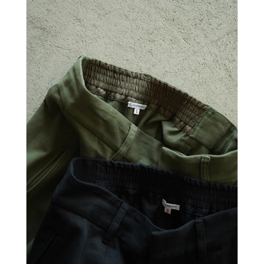 SALE！ラブアワーデイズ LUVOURDAYS ワイドパンツ ミリ樽パンツ
