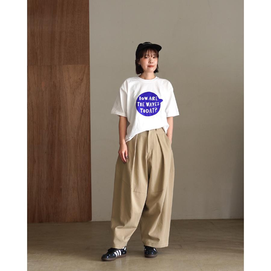 SALE！ラブアワーデイズ LUVOURDAYS ワイドパンツ ミリ樽パンツ